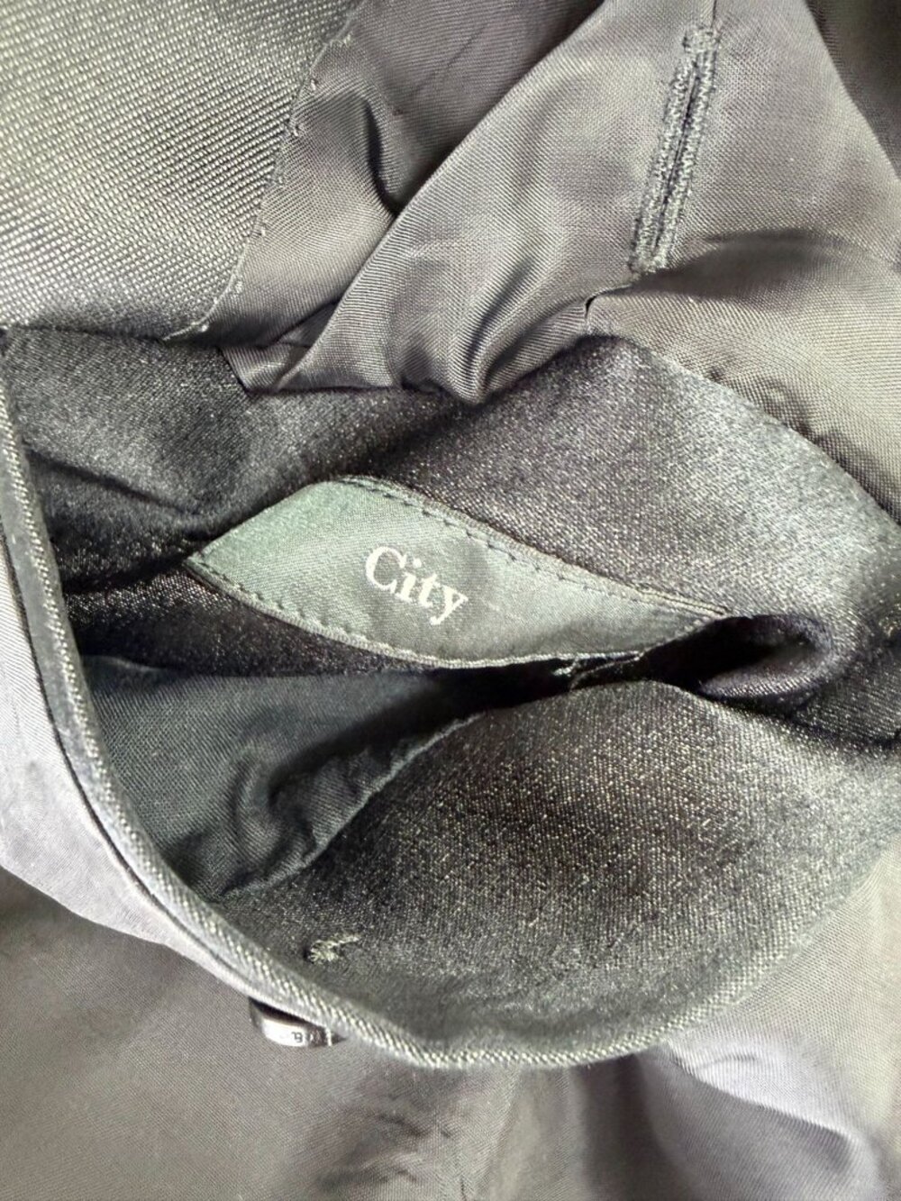 Z Zegna City Blazer US 40R Mohair Wool Blend Black Double Vent Two Button - Picture 9 of 11